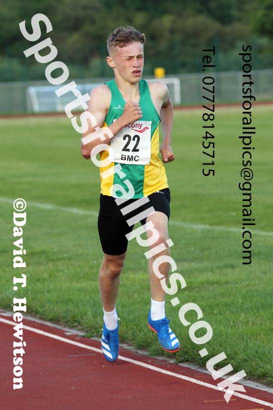 BMC 1500 metres, BMC, Chester le Street, July 19th. Photo: David T. Hewitson/Sports for All Pics